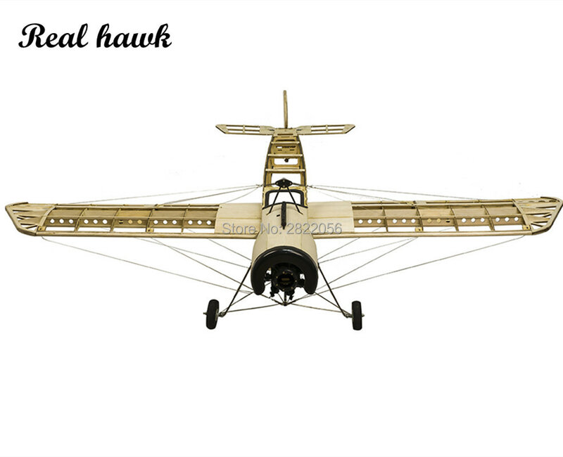 Fokker-RC Aviões Modelo Laser Escala Cut, Lutador Balsa Madeira, Kit Construção, Woodiness, Escala, 1200 milímetros, E III, Esodecker, WW1