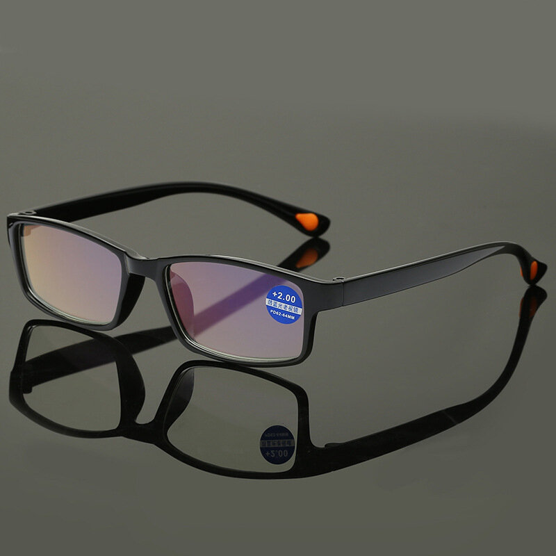 Iboode-Ultraleve Anti Óculos de Leitura Blue-Ray, Presbiopia, Óculos Hypermeopia, TR90, + 1.5, 2.5, 3.5