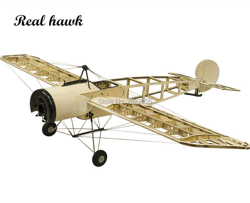 Modelo de avión a escala 1200mm Fokker E.III Eindecker WW1 Fighter Balsa, Kit de construcción de madera, modelo de avión de madera
