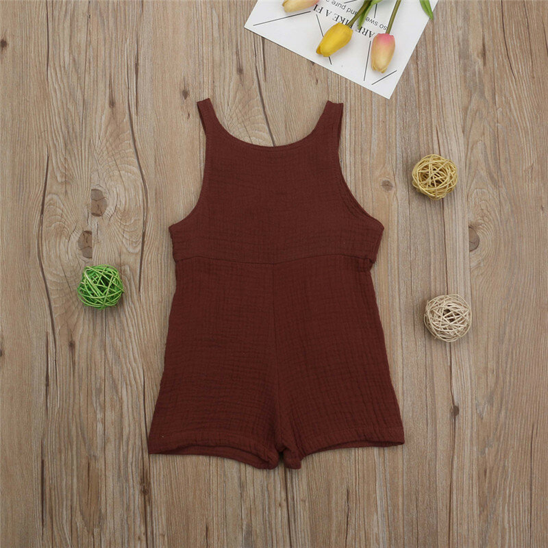 2019 New Summer Toddler Overalls Baby Suspender Pants Solid Baby Boy Overalls Red/Yellow/Green Girls Cotton Cute Overalls Pants