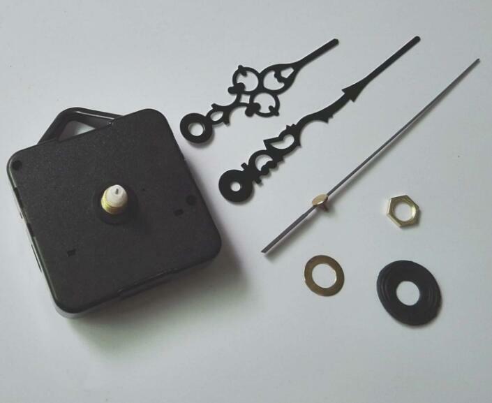 10 pcs/lot Clock Movement  Mechanism Metal Aluminum DIY Hands Quartz Clock Accessory High quality DIY Clock kits
