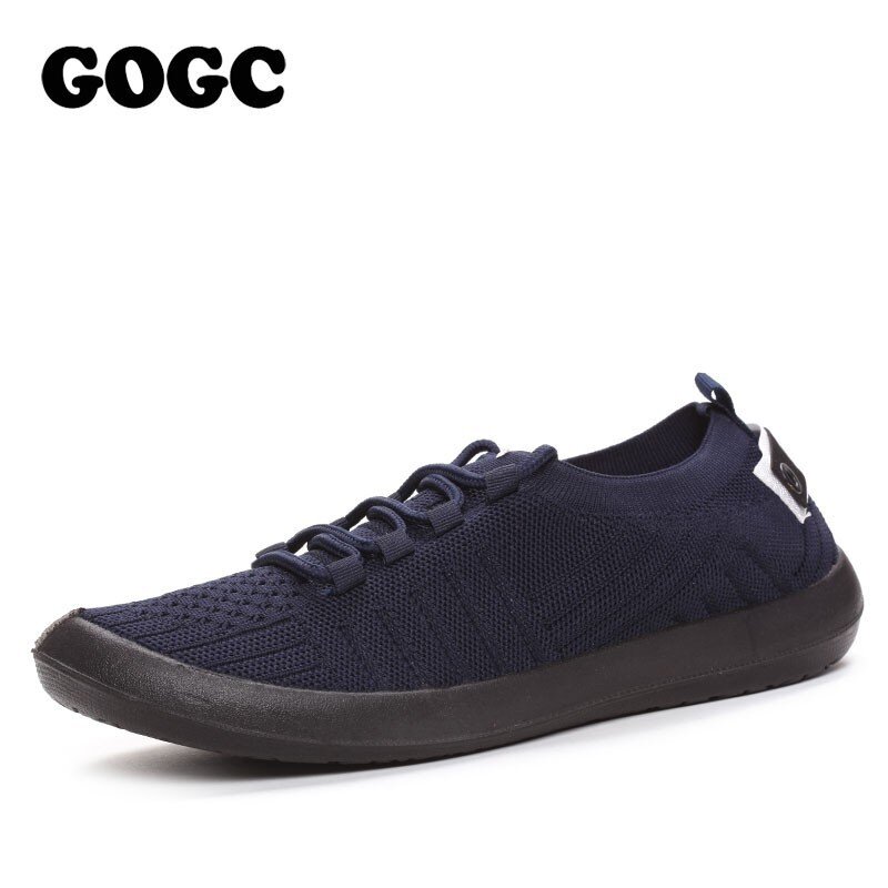 GOGC 2019 Men Casual men's sports shoe vulcanize Shoes for man Flat Shoes Slipony Male Sneakers trainers shoe loafers canvas 342