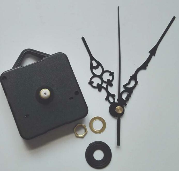 Mecanismo de movimiento de reloj de Metal y aluminio, accesorio de reloj de cuarzo, kits de reloj DIY de alta calidad, 10 unidades por lote