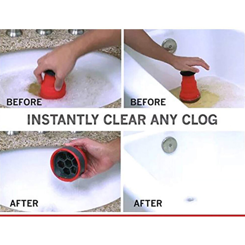 Alta Pressão Manual Da Bomba de Ar Blaster Dreno De Energia Poderosa para o Banheiro Pia Da Cozinha Tubo De Êmbolo Clog Mais Limpo