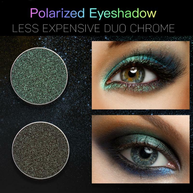 Makeup Eye Shadow Fashion Monochrome Soft Glitter Shimmer Eyeshadow Gradient Starry Green Eye Shadow Beauty Makeup Drop Shipping