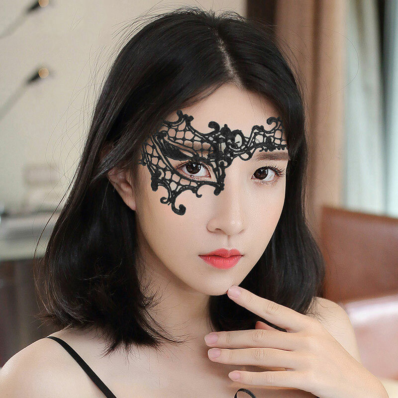 Lace Party Masquerade Queen Mask Eye Mask Women Cosplay Costume Halloween Masks Christmas Party Festival Holiday Supplies