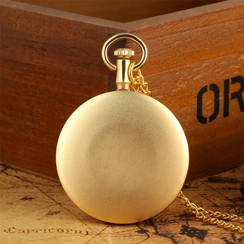 Exquisite Open Face Quartz Pocket Watch Roman Numbers Analog Display Pendant Clock with Necklace Chain for Men Women reloj fob