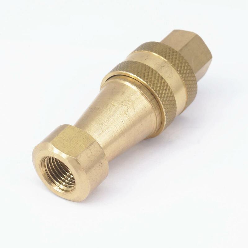 1/4" NPT Female Thread High Pressure 5000N Brass Quick Disconnect Coupler Set for Truck Mount Portable carpet cleaning