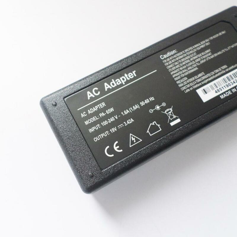 Adaptador de CA de 65W para ordenador portátil, cable de fuente de alimentación para Lenovo E23, E41, E42, E43, E41G, E42G, E42L, E43L, ADP-65YB B, 19V, 3.42A