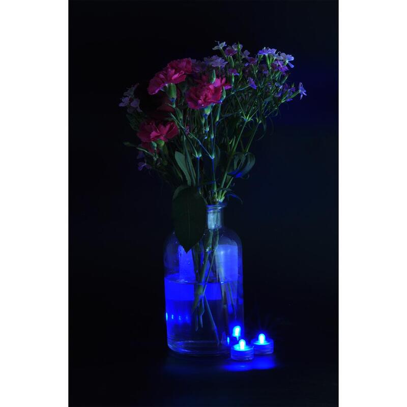 Bougie électronique LED imperméable et Submersible, 10 pièces/lot, éclairage romantique, pour fête de mariage, noël, saint-valentin, décoration
