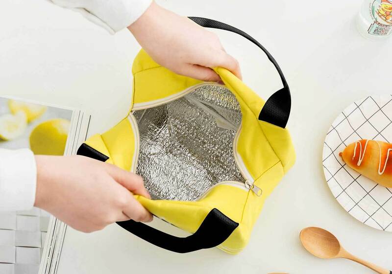 Portable isolé thermique refroidisseur Bento boîte à déjeuner fourre-tout pique-nique sac de rangement poche sacs à déjeuner