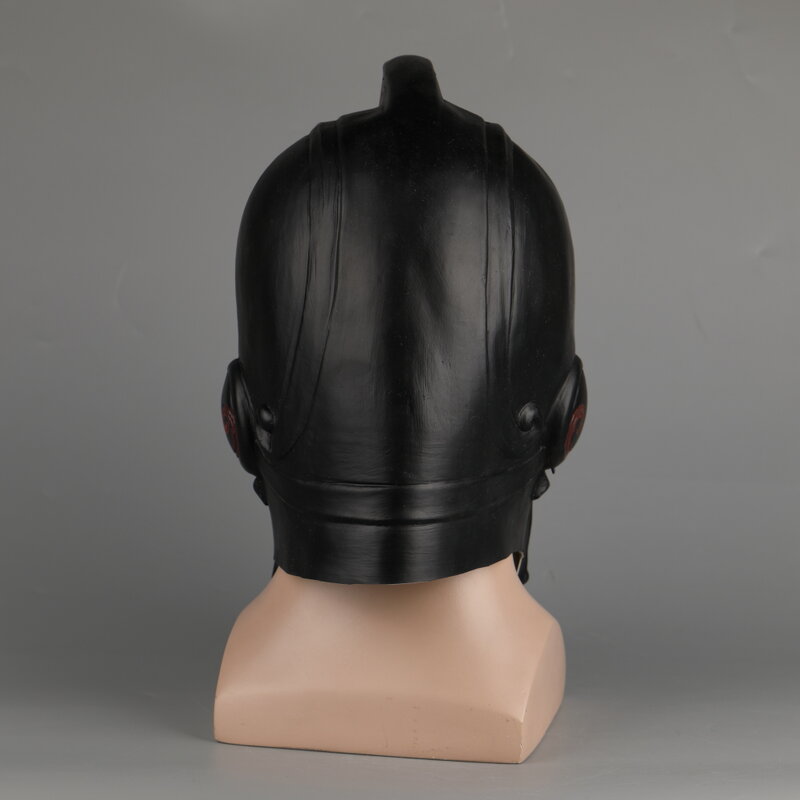 Jogo fortniter máscara cosplay cavaleiro preto lenda laranja máscaras de pele látex festa de halloween prop dropshipping