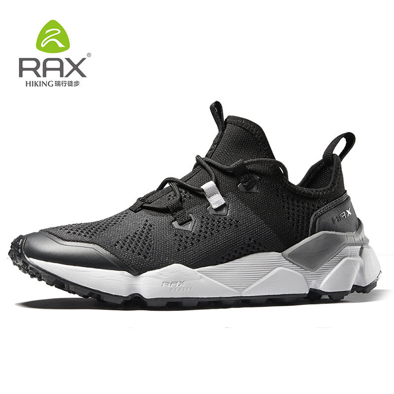 Rax-Zapatillas deportivas transpirables para hombre y mujer, Zapatos ligeros de malla de aire para correr, gimnasio, turismo, 5C458