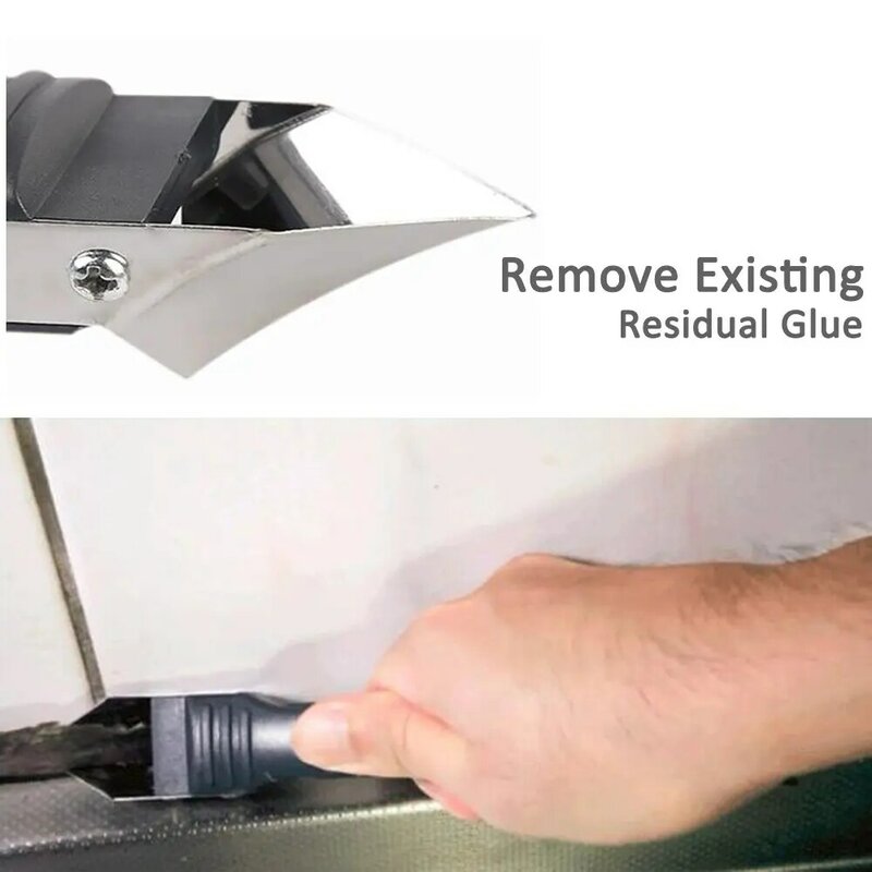 Herramientas de calafateo 3 en 1, herramienta de eliminación de calafateo con cuchilla de acero inoxidable, envío gratis