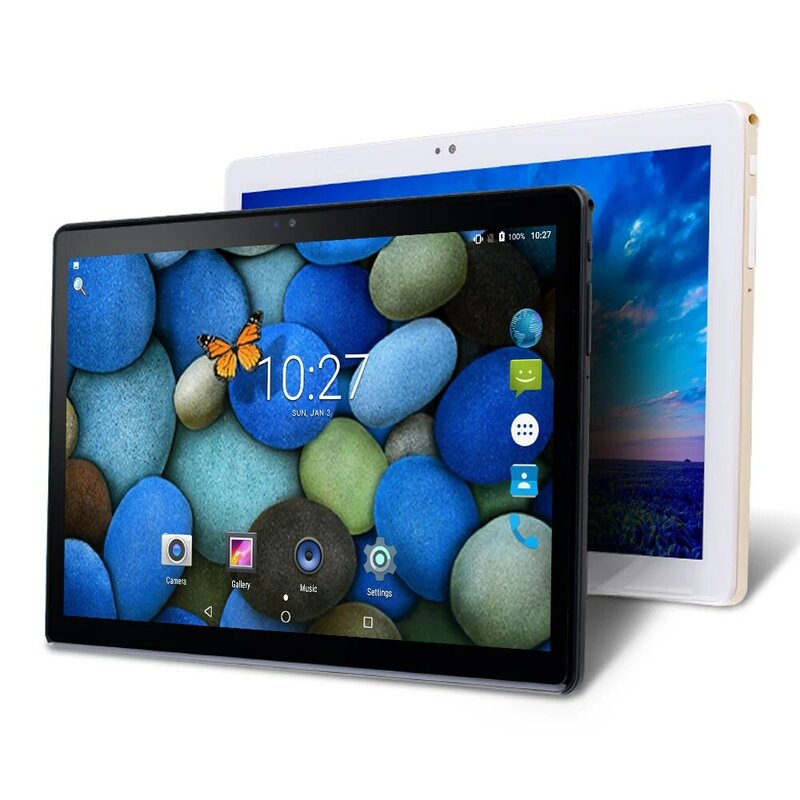 2.5D IPS Screen 10 Inch Android Tablet PC MTK6580 Quad Core 3GB RAM 32GB ROM WIFI GPS Dual SIM Card 3G WCDMA Phone Call Phablet