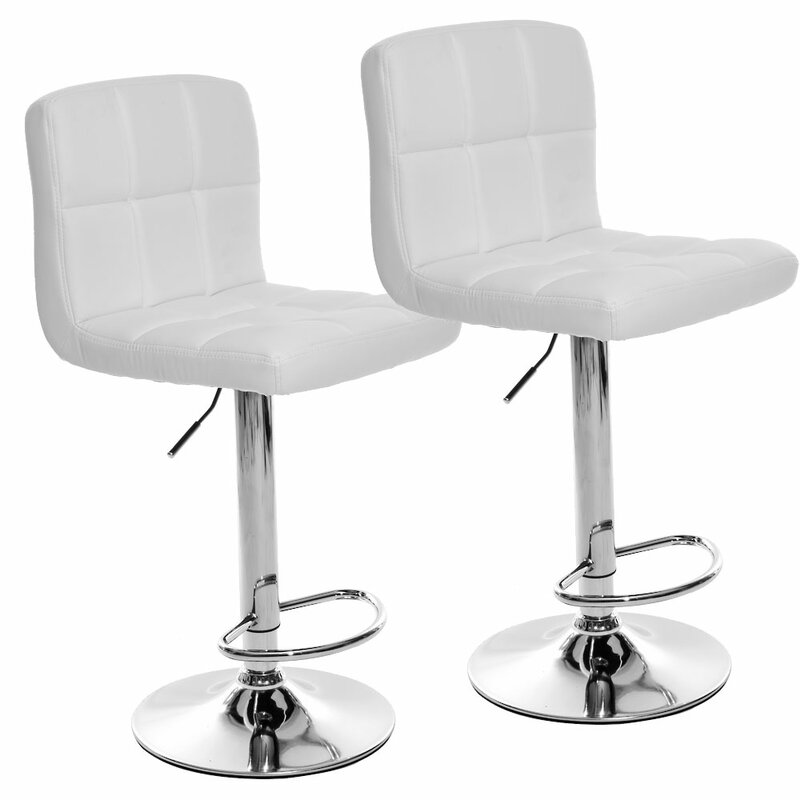 Panana 1/2 pcs bar stools 합성 가죽 쿠션 회전 의자 높이 조절 가능한 tabouret footrest barstool armless