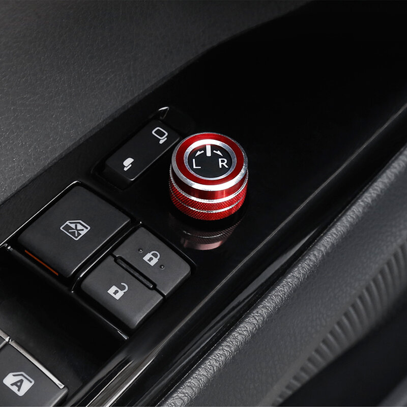 A Little Change Car Refit Volume Rear-view Mirror Adjust Knob Button Switch Frame Bezel For Toyota Camry 2018 2019