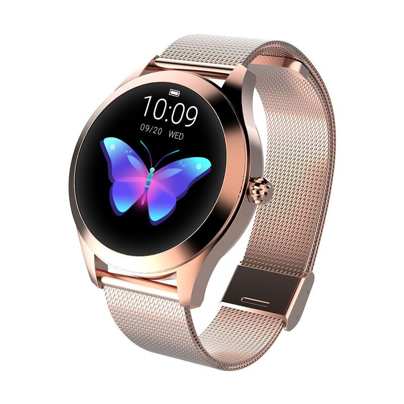 Ladies/Women Sport Smart Watch Fitness Bracelet IP68 Waterproof Heart Rate Monitoring Bluetooth For Android IOS Smartwatch