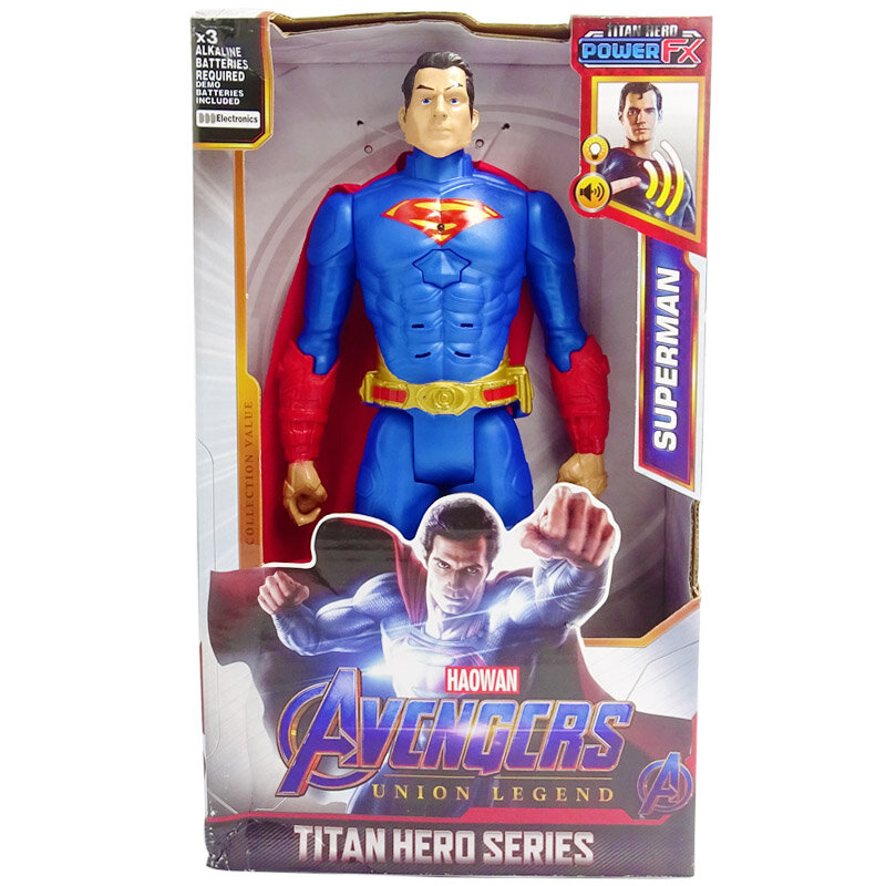 30cm Marvel Avengers jad Batman Superman the flash Thanos Hulk Wolverine czarna pantera Spiderman działania figurka lalka zabawki dla dzieci