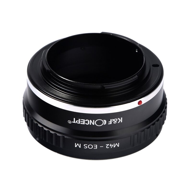 Zupełnie nowy adapter do wszystkich M42 śruba do mocowania obiektywu do aparatu Canon EOS M (dla M42-EOS M)