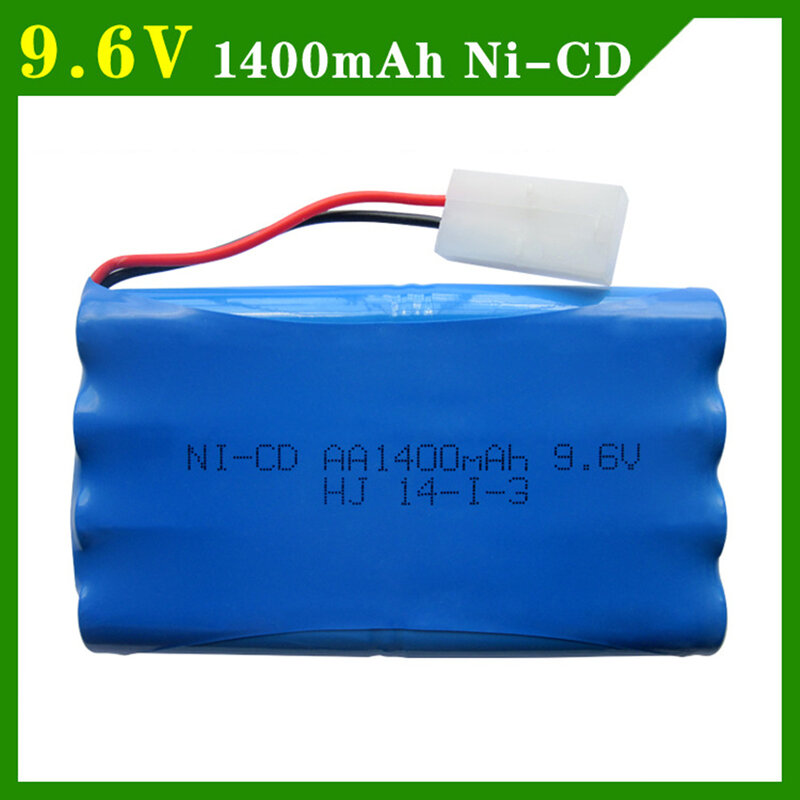 NI-CD 9.6V 1400mAh Batteria Giocattolo di Telecomando giocattolo elettrico di illuminazione elettrica strumenti di batterie AA