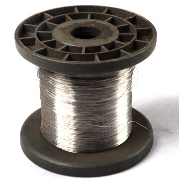 Wkooa-alambre duro de acero inoxidable de 0,3mm, accesorio de Joyería, abalorios, bricolaje, 100 metros