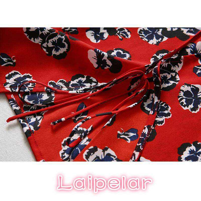 Летняя Корейская шифоновая блузка на шнуровке, сексуальные женские топы и блузки, новый стиль, Бабочка, узор, длинный рукав, кимоно, рубашки, blusas