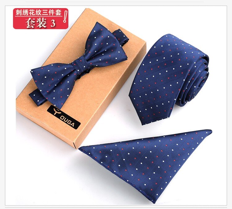 Новый мужской зеленый галстук, галстук-бабочка 6 см и карманный квадратный галстук-бабочка, 3 шт., галстук-бабочка в полоску, Черный шейный браслет, мужской подарок