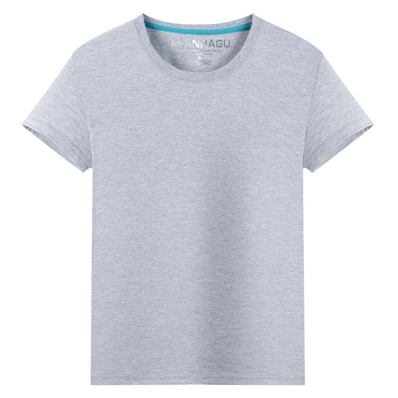 Новая хлопковая Мужская футболка с короткими рукавами с принтом кельпа, 100% Повседневная летняя футболка с круглым воротником, Мужская футб...