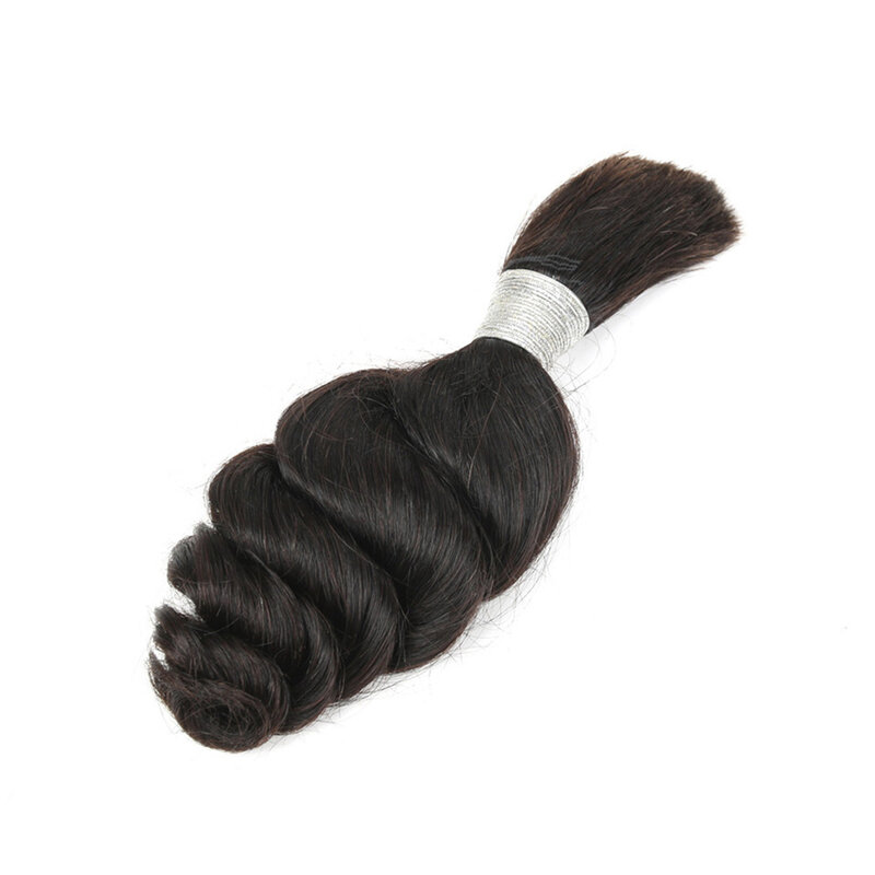 Гладкие свободные волнистые бразильские искусственные волосы для плетения без уточка, человеческие волосы Remy, Бесплатная Доставка от 10 до 30 дюймов
