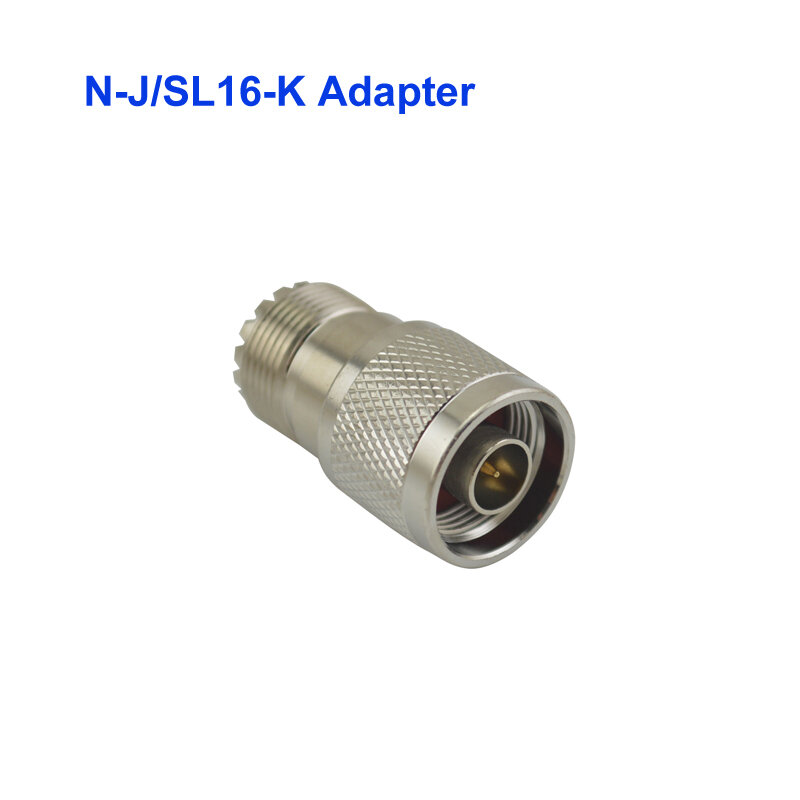 Adaptateur jack RF N-J (N mâle)/SL16-K (UHF SO239 femelle)