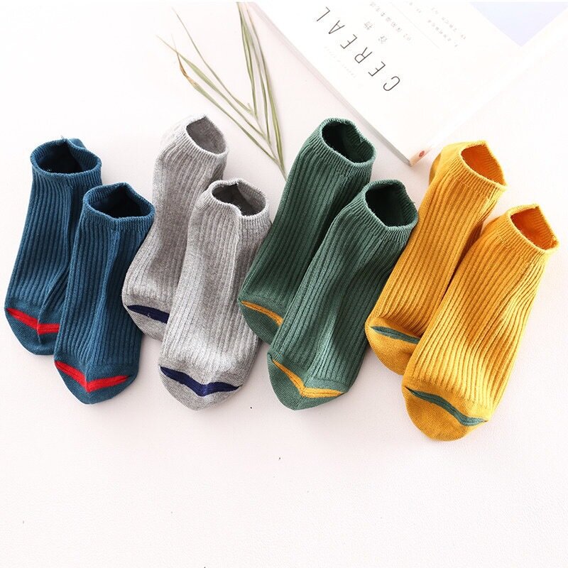 Autumn Ladies Cotton Socks Short Imitation Cloth Standard Deodorant Sweat-Absorbent Warm Korean Student Casual Sports Socks