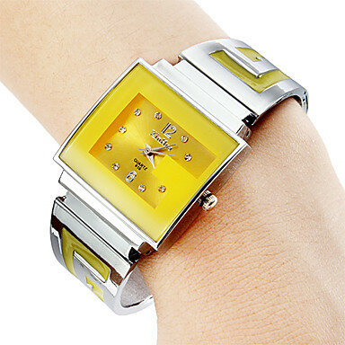Xirhua – montre à Quartz pour femmes, horloge à Quartz japonaise, marque à la mode, Bracelet habillé entièrement en acier, Simple, carrée, cadeau d'anniversaire pour filles