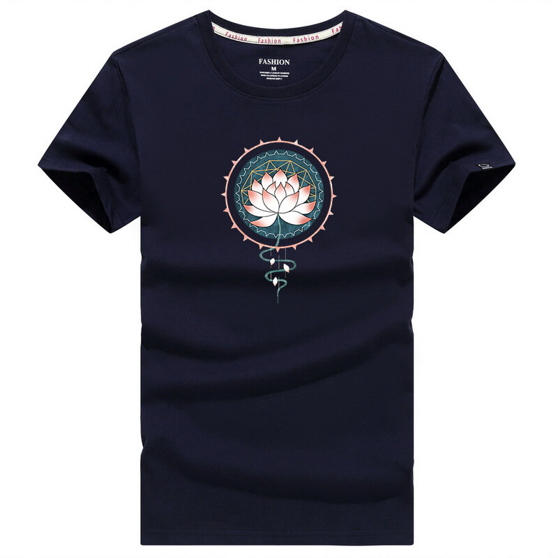 2019 nueva Camiseta de algodón Casual de moda de verano de calidad superior de cuello redondo de manga corta Camisetas letras D impresión Tops mujer marca camisas