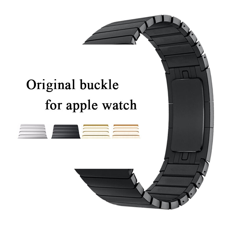 link bracelet strap for apple watch band apple watch 4 3 5 iwatch 42mm 38mm 44mm 40mm 3 2 1 stainless steel metal watchband