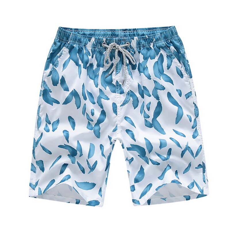 Sfit 2019 ชายฤดูร้อน Surf BOARD Floral พิมพ์ชุดว่ายน้ำว่ายน้ำ Beachwear เข็มขัดวิ่ง Quickk แห้ง PLUS ขนาดกางเกงขาสั้นชายห...