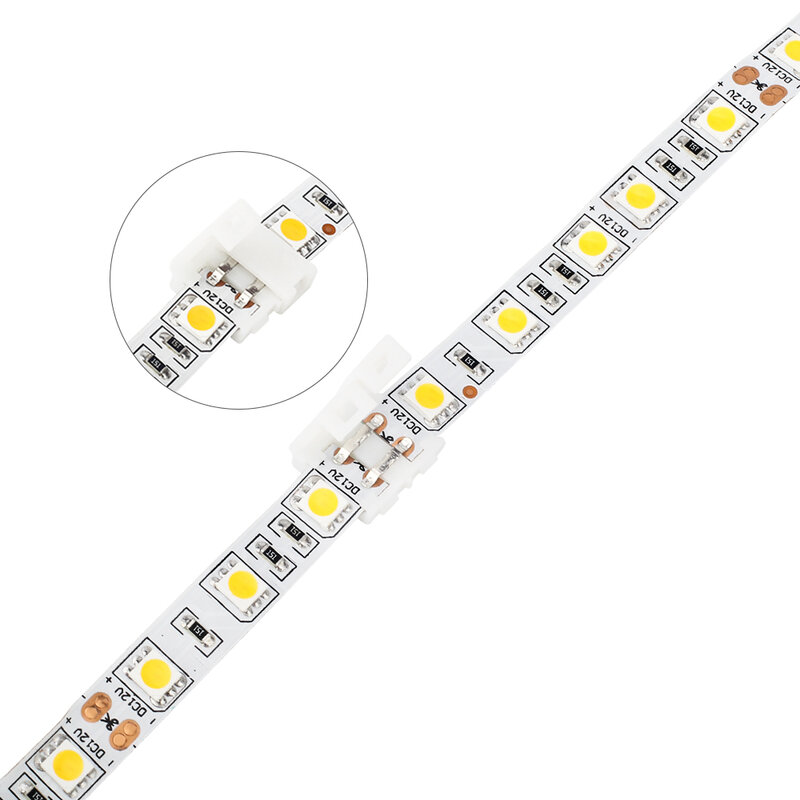 Connecteur d'angle pour bande lumineuse LED, soudure gratuite, RVB, RGBW, RGBWW, forme L, T, X, 5 pièces, 2 broches, 3 broches, 4 broches, 5 broches, 10mm