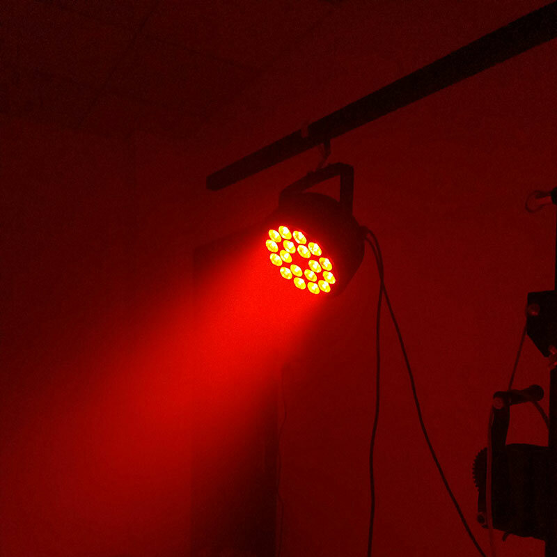 DMXorgChang-Éclairage LED pio en Alliage d'Aluminium, 18x18W, RGBW 6 en 1, Équipement de Scène Professionnel pour DJ, Offre Spéciale