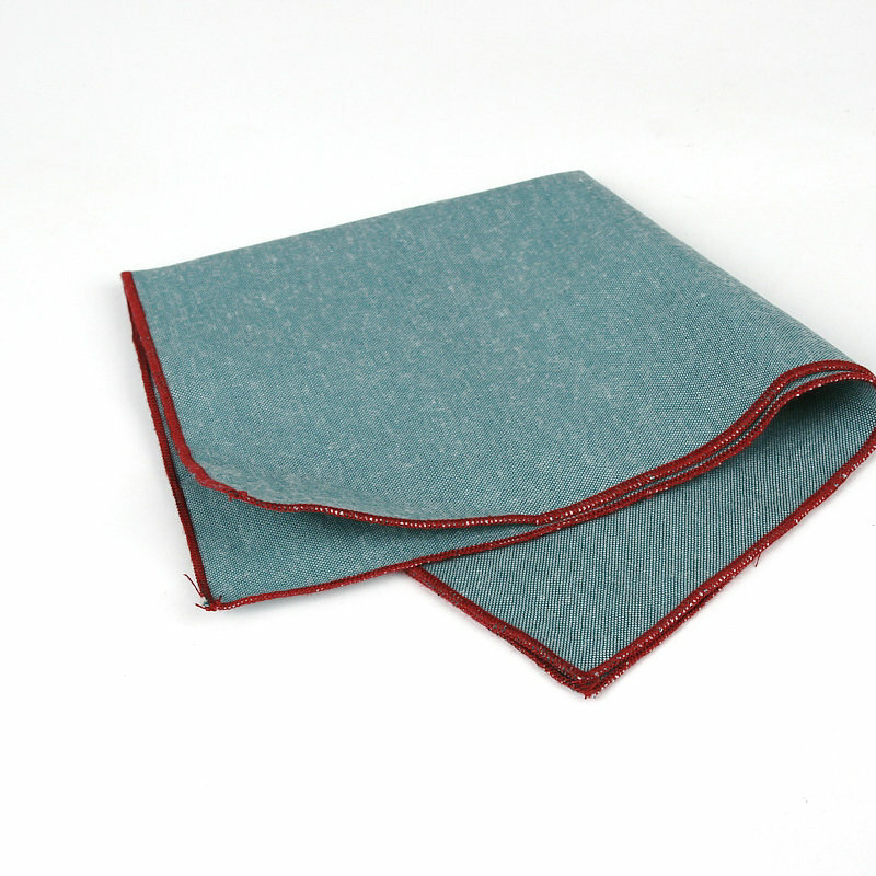 Pañuelos de lino para hombre, pañuelos cuadrados de bolsillo, Color sólido, 23x23cm