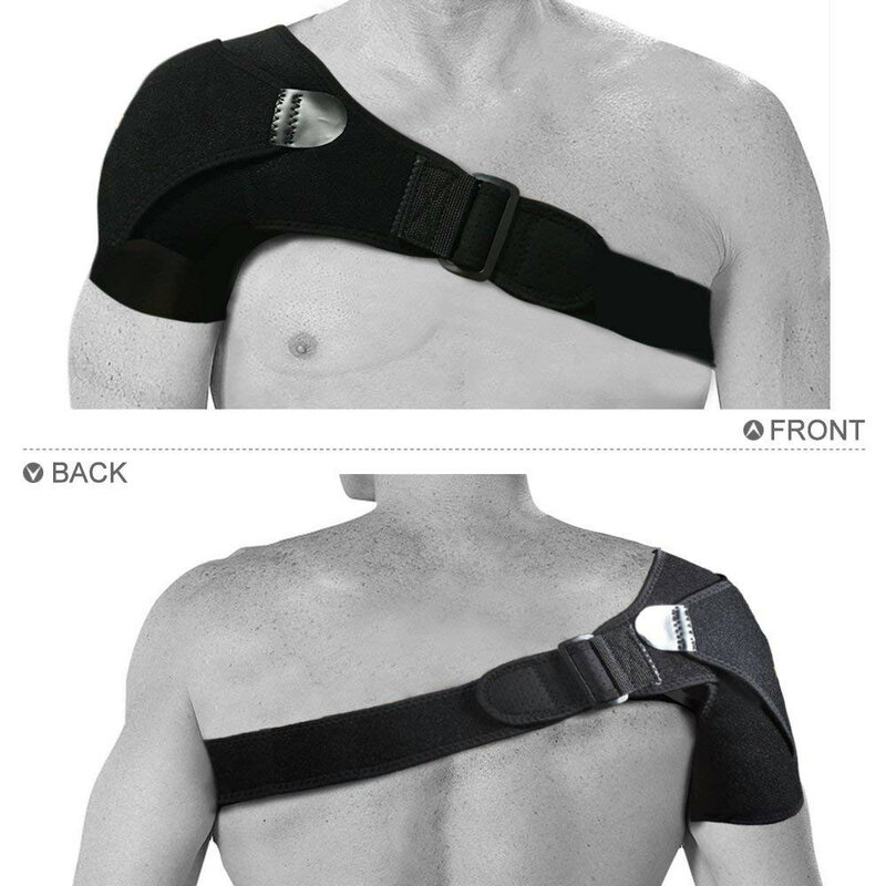 Schulter Klammer mit Druck Pad Neopren Schulter Unterstützung Schulter Schmerzen Eis Pack Schulter Compression Sleeve