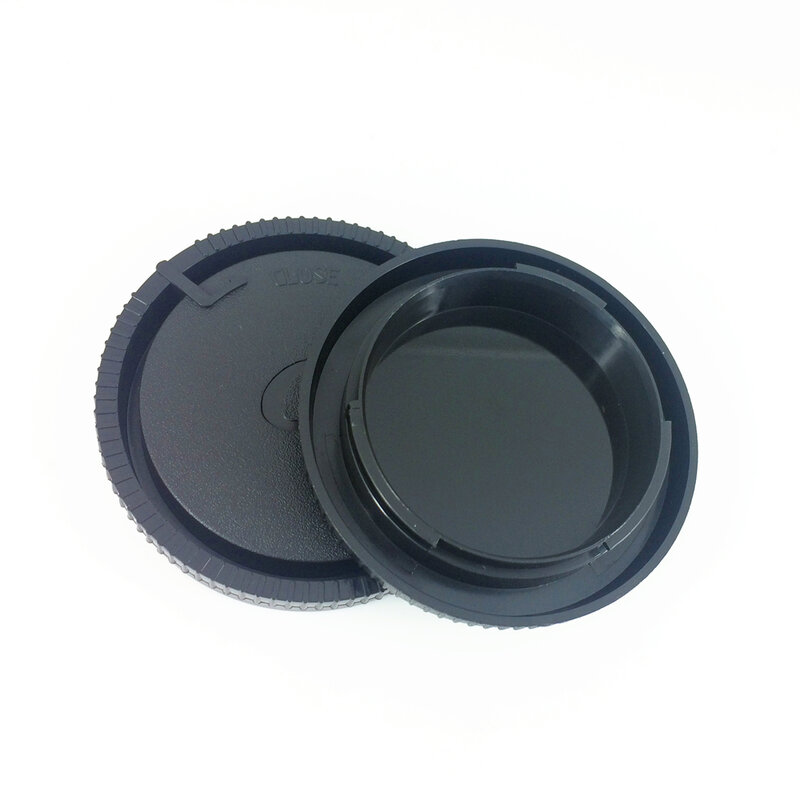 Cubierta de tapa de lente trasera + tapa de cuerpo frontal de cámara para Sony Alpha Minolta AF DSLR y una lente de montaje PA331