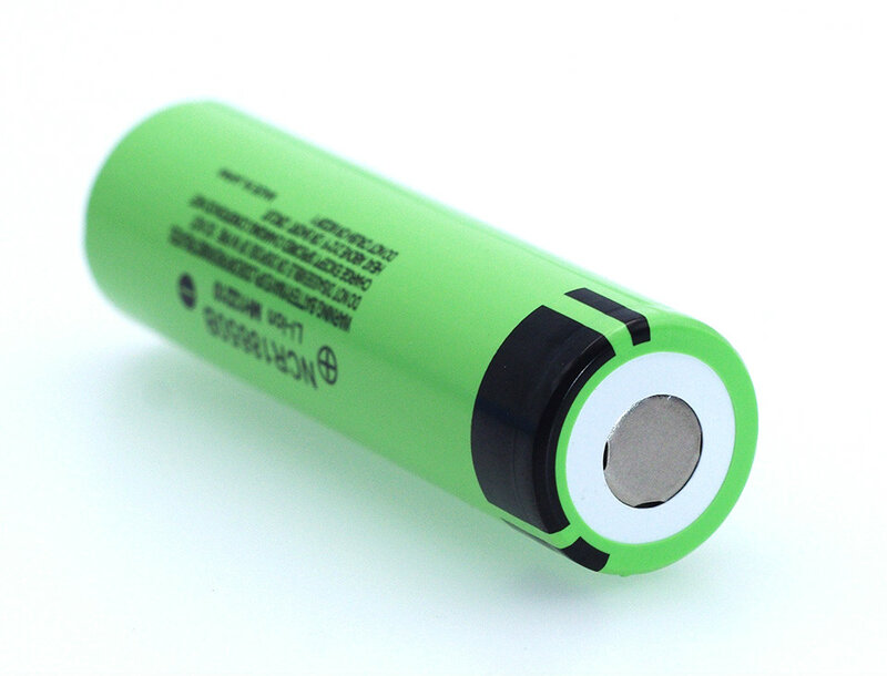 Varore-bateria de íon ncr18650b 18650 original, bateria 3400 mah 3.7 v para lanterna
