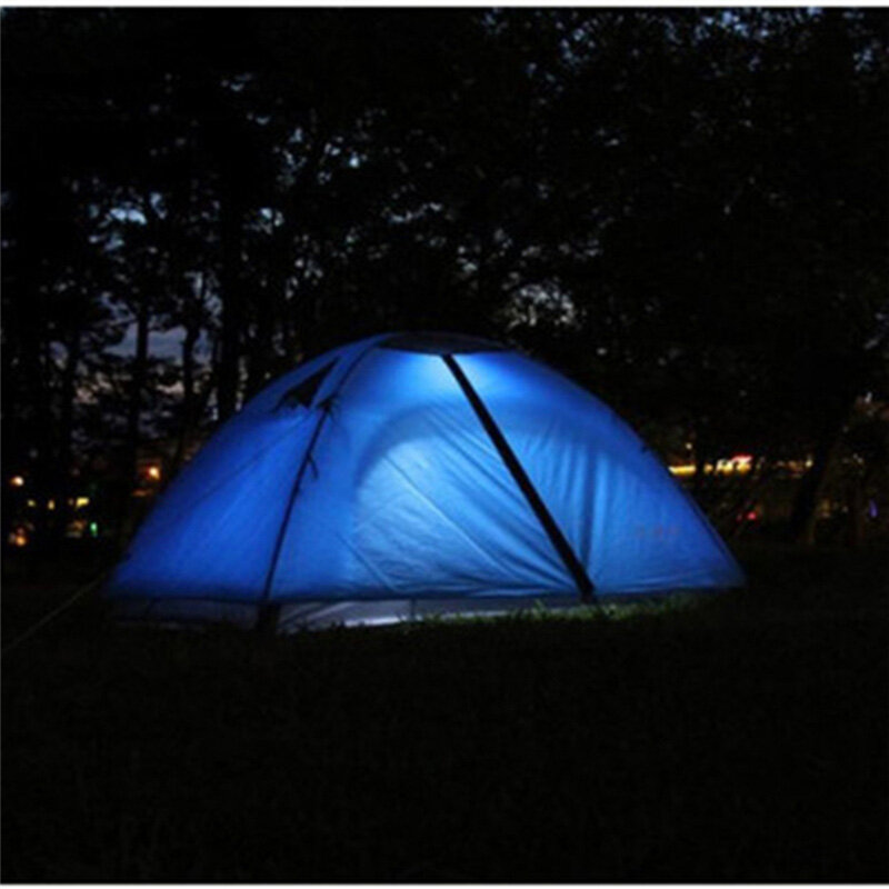 1Pc แขวนเต็นท์โคมไฟ12หลอดไฟ LED แสงสีขาวนุ่มแบบพกพาประหยัดพลังงานโคมไฟสำหรับเดินป่ากลางแจ้ง camping Lantern