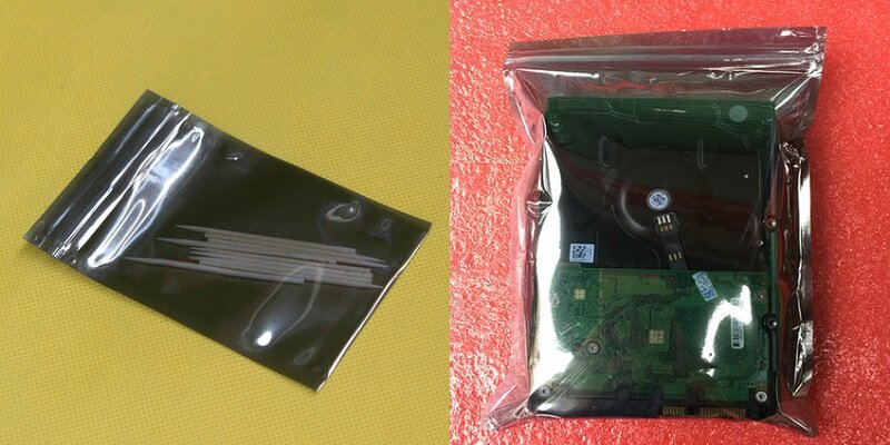 New 100pc 10*15cm ESD Anti-Static Pack Bag Zip Zipper Lock Top Waterproof Self Seal Anti Static Shielding Bags