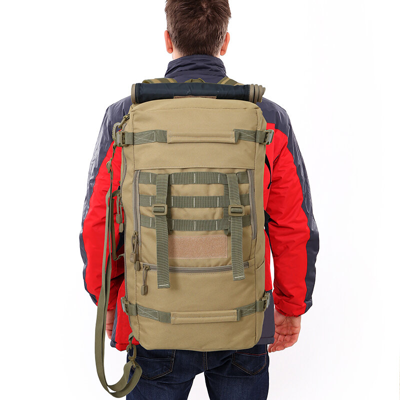 Męskie plecaki jakość 50L nowa taktyczna wojskowa plecak torby kempingowe torba alpinistyczna męska plecak turystyczny plecak podróżny
