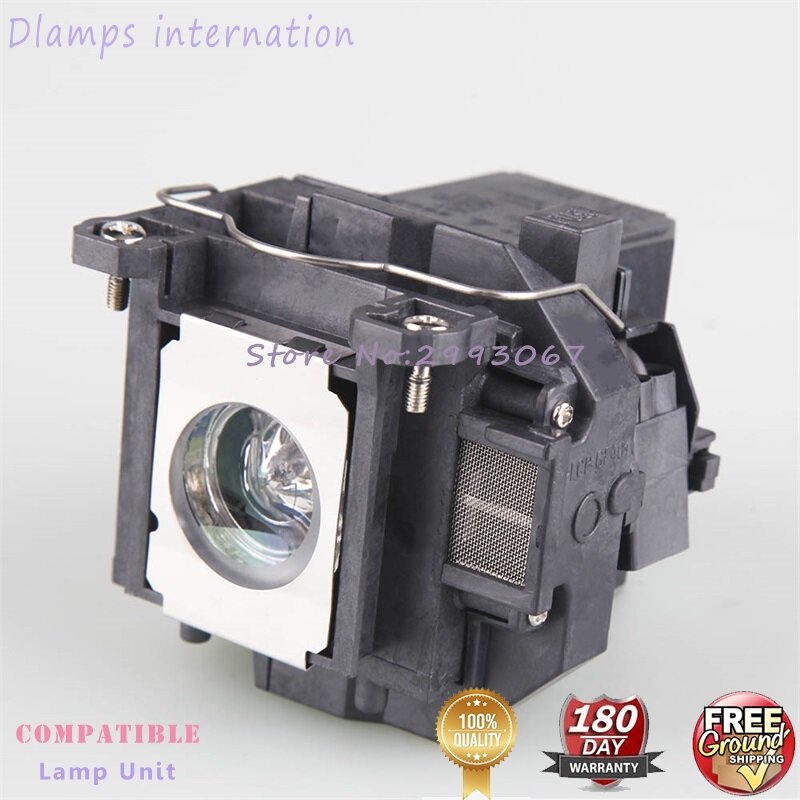 Free Shipping for ELPLP57 V13H010L57 Replacement Module Fit for Epson EB-440W  EB-450W  EB-450Wi EB-455Wi EB-460 H318A / H343A