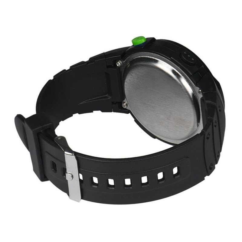 Moda impermeable de los hombres chico LCD cronómetro Digital Fecha de deporte de goma reloj luminoso reloj de pulsera de lujo marcas deporte #20