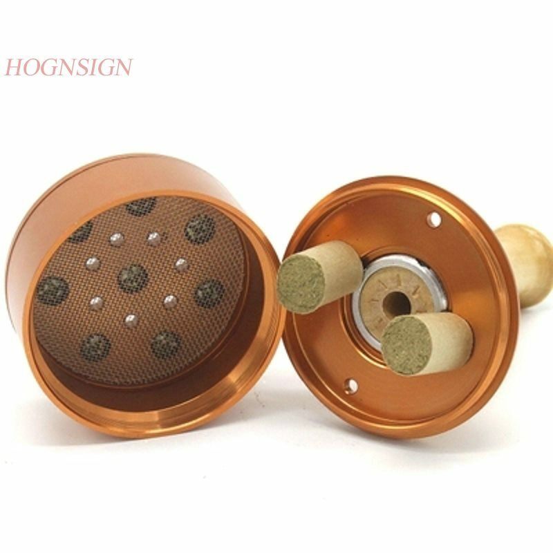 Warm Moxibustion Magnetic Therapy Moxa Stick Meridian Brush Energy Meter Massage Scraping Pure Copper Ai Apparat Care Tool
