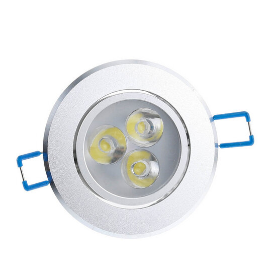 6 ワット led シーリング色照明エピスターは、天井灯凹型スポットライトダウンライト 110 ボルト-220 ボルトのためのホーム照明
