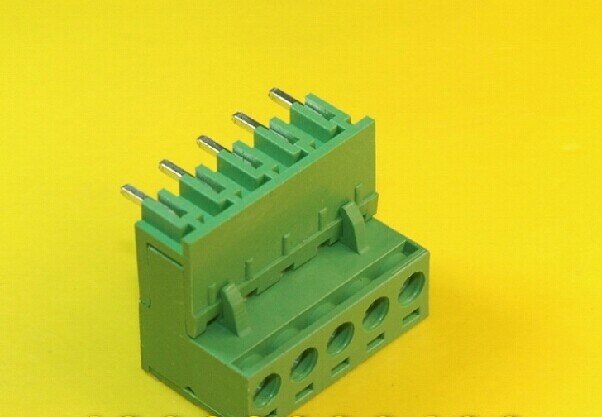 100PCS 2EDG-5.08-5P 2EDG 5Pin 5.08mm Plug-in Screw Terminal Block  ROHS